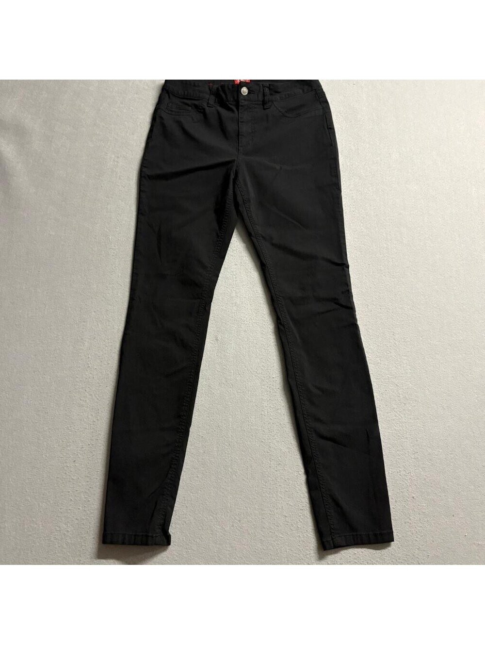 Genuine Dickies Women Black Skinny Stretch Pants Size 11 Work Casual